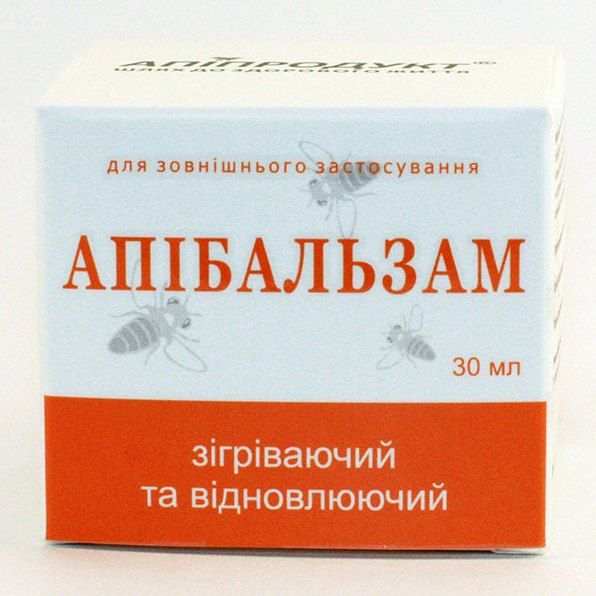 Апибальзам согревающий и восстанавливающий (30 мл)